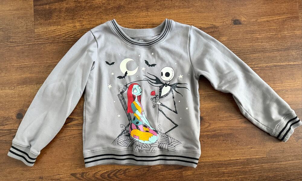 Disney Nightmare Before Christmas Kids size Large Crewneck Sweatshirt